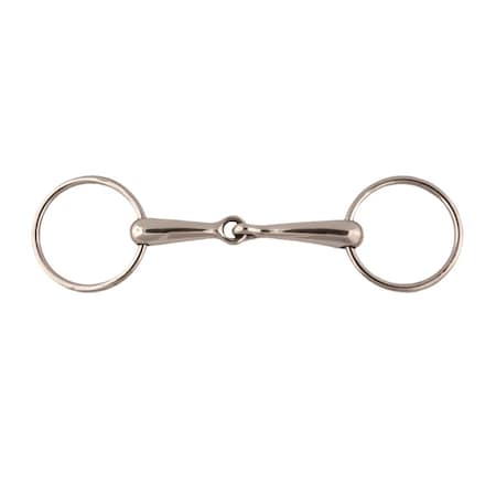 Stainless Steel Loose Ring Snaffle Bit 6.25DRAFT